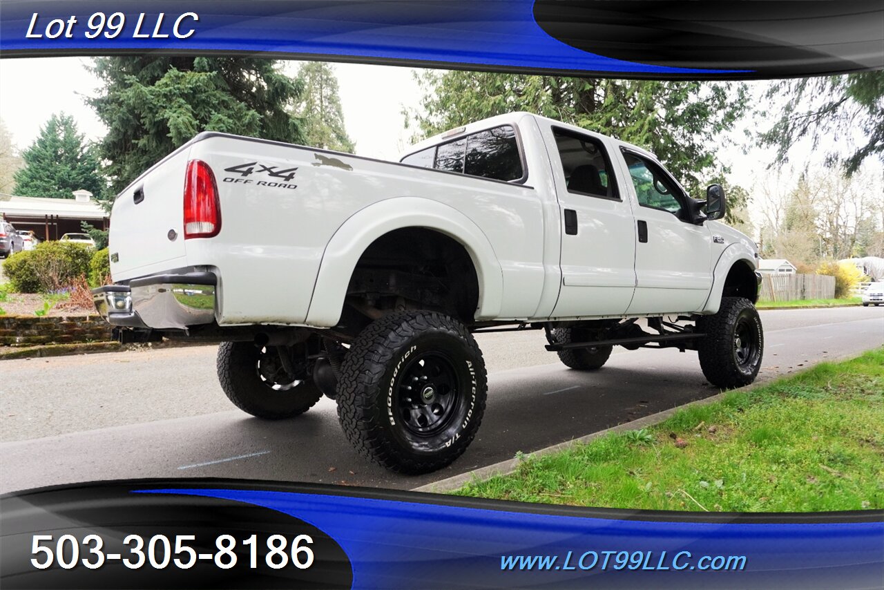 2002 Ford F-250 Crew Cab XLT 4X4 V10 6.8L Auto LIFTED Black Wheels Newer Tires - Photo 9 - Milwaukie, OR 97267