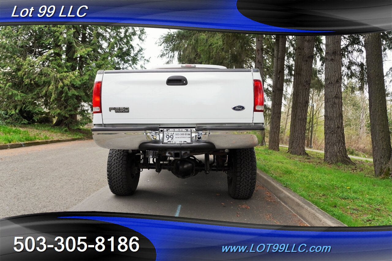 2002 Ford F-250 Crew Cab XLT 4X4 V10 6.8L Auto LIFTED Black Wheels Newer Tires - Photo 10 - Milwaukie, OR 97267