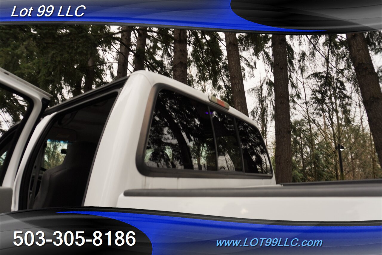 2002 Ford F-250 Crew Cab XLT 4X4 V10 6.8L Auto LIFTED Black Wheels Newer Tires - Photo 15 - Milwaukie, OR 97267
