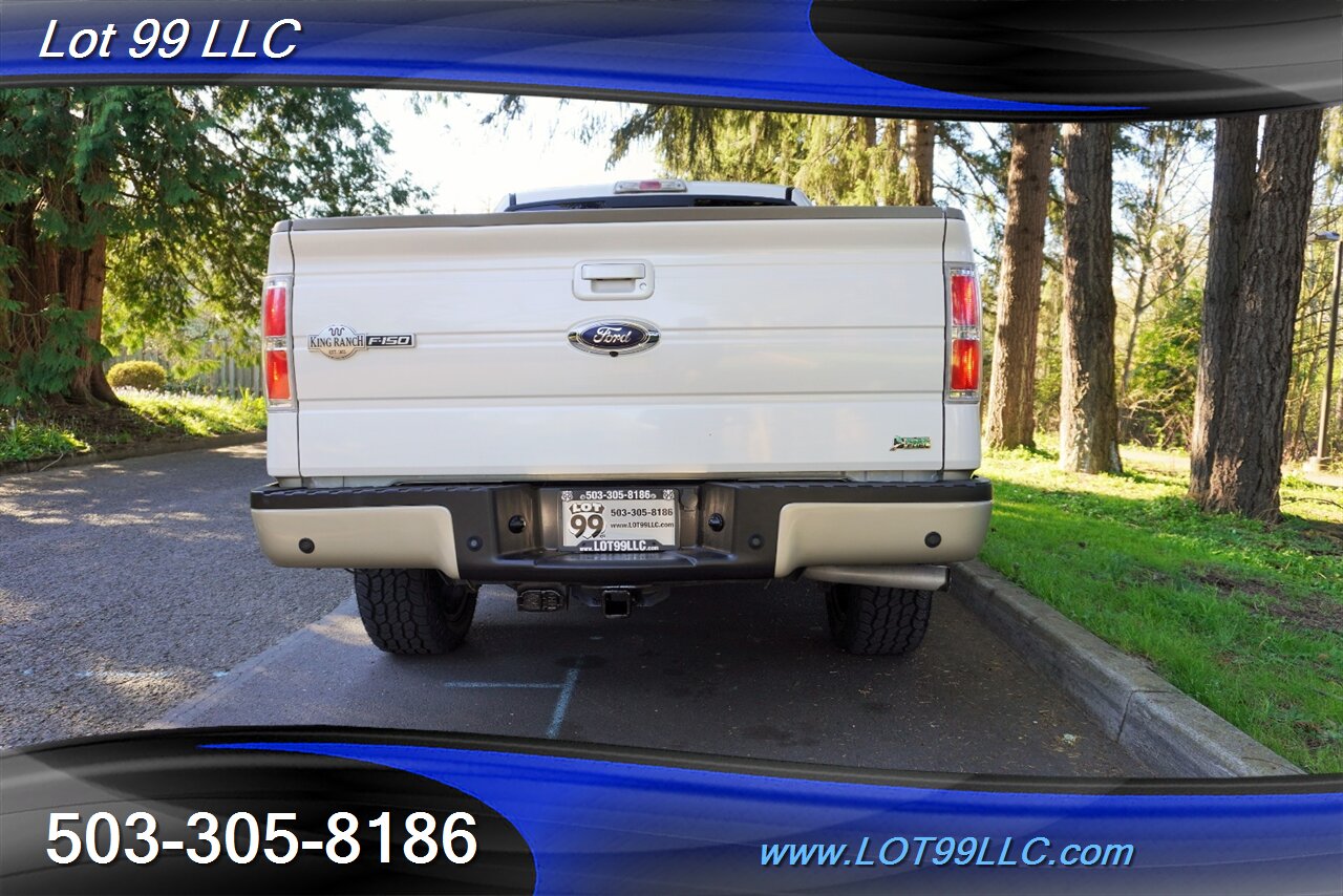 2010 Ford F-150 Lariat King Ranch 4X4 57K V8 Auto Two Tone Paint  Heated AC Leather GPS Moon Roof Newer Tires NO RUST - Photo 10 - Milwaukie, OR 97267