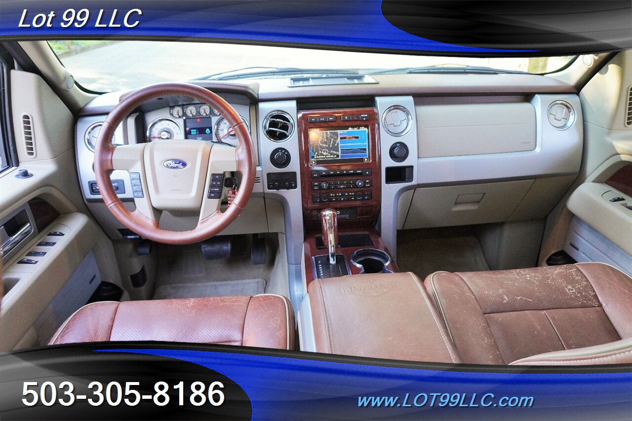 2010 Ford F-150 Lariat King Ranch 4X4 57K V8 Auto Two Tone Paint  Heated AC Leather GPS Moon Roof Newer Tires NO RUST - Photo 2 - Milwaukie, OR 97267