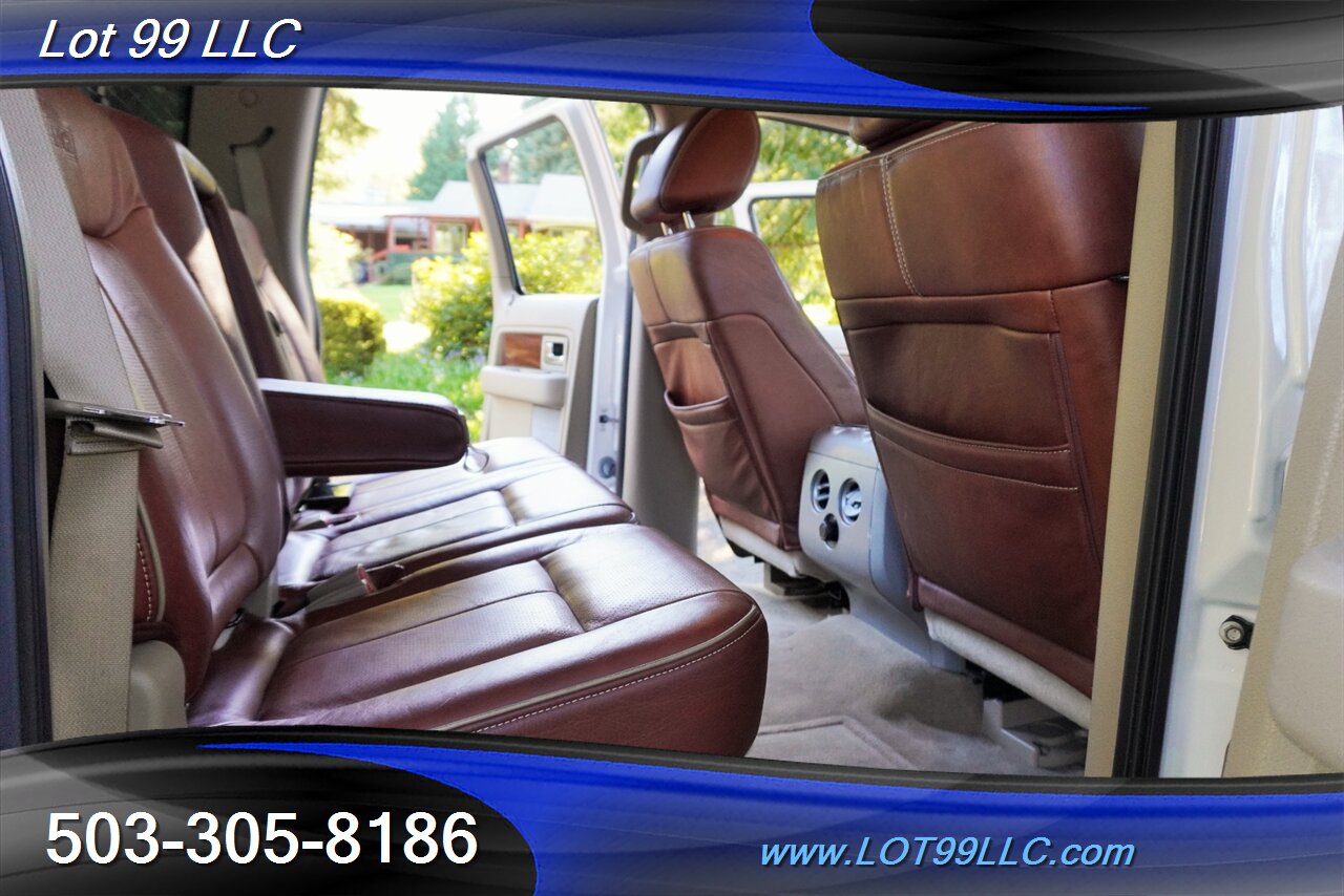 2010 Ford F-150 Lariat King Ranch 4X4 57K V8 Auto Two Tone Paint  Heated AC Leather GPS Moon Roof Newer Tires NO RUST - Photo 36 - Milwaukie, OR 97267