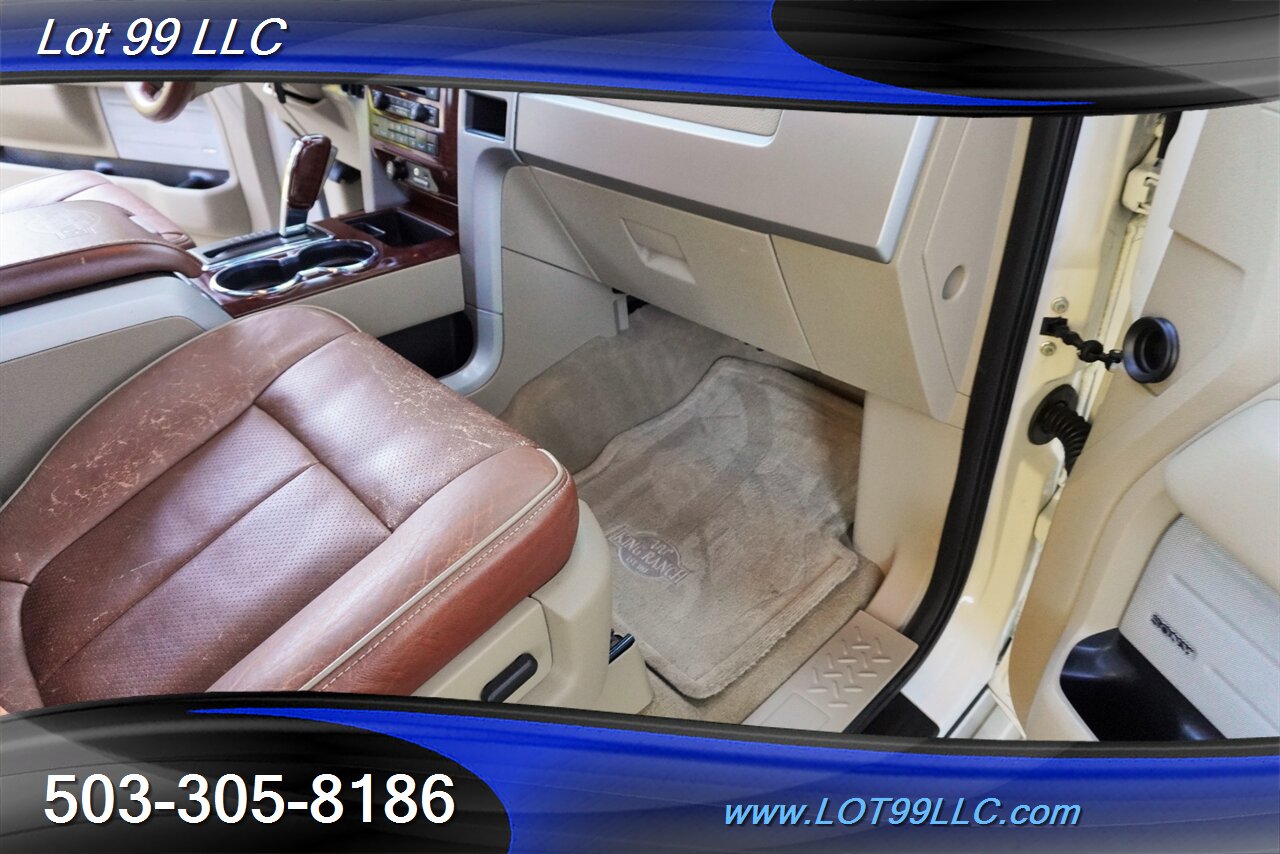 2010 Ford F-150 Lariat King Ranch 4X4 57K V8 Auto Two Tone Paint  Heated AC Leather GPS Moon Roof Newer Tires NO RUST - Photo 37 - Milwaukie, OR 97267