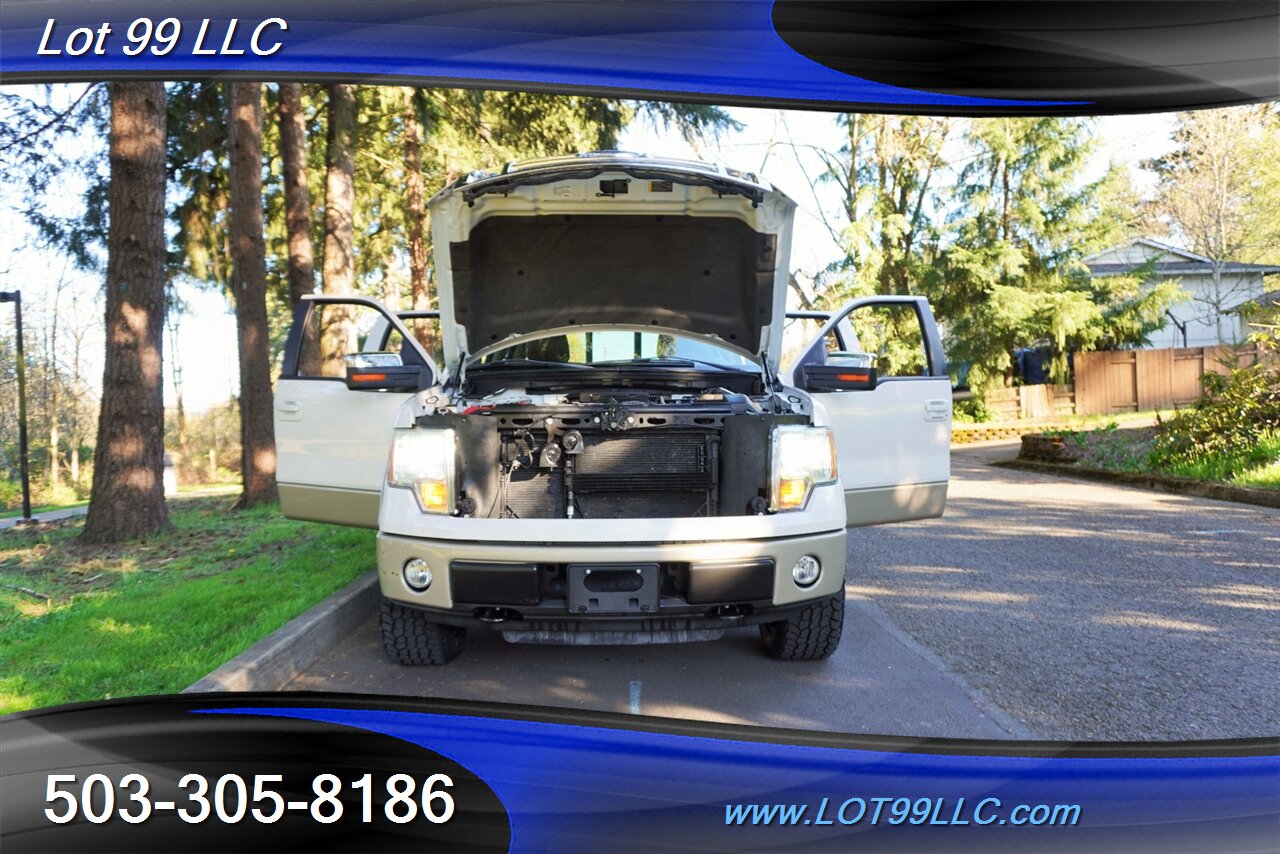 2010 Ford F-150 Lariat King Ranch 4X4 57K V8 Auto Two Tone Paint  Heated AC Leather GPS Moon Roof Newer Tires NO RUST - Photo 29 - Milwaukie, OR 97267