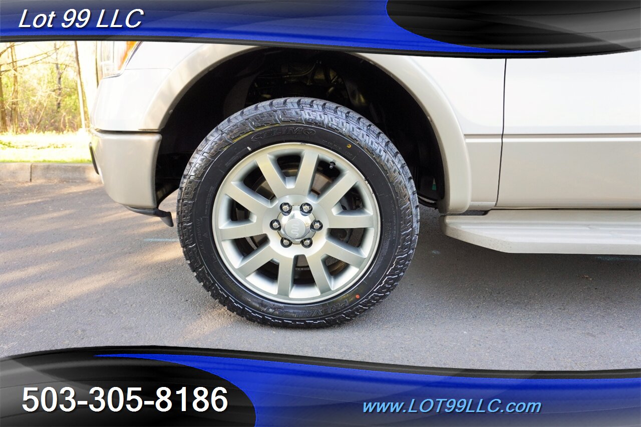 2010 Ford F-150 Lariat King Ranch 4X4 57K V8 Auto Two Tone Paint  Heated AC Leather GPS Moon Roof Newer Tires NO RUST - Photo 4 - Milwaukie, OR 97267