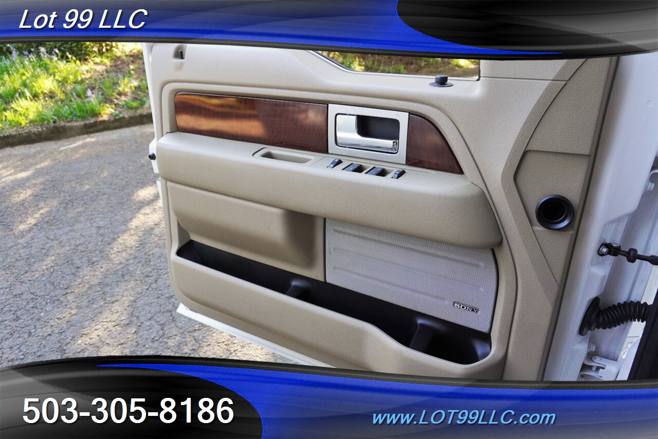 2010 Ford F-150 Lariat King Ranch 4X4 57K V8 Auto Two Tone Paint  Heated AC Leather GPS Moon Roof Newer Tires NO RUST - Photo 27 - Milwaukie, OR 97267