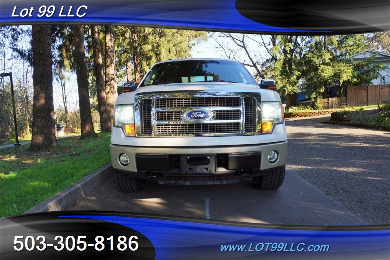 2010 Ford F-150 Lariat King Ranch 4X4 57K V8 Auto Two Tone Paint  Heated AC Leather GPS Moon Roof Newer Tires NO RUST - Photo 6 - Milwaukie, OR 97267