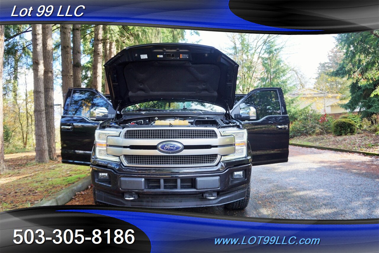 2019 Ford F-150 Platinum 4X4 V6 3.5L ECOBOOST GPS Heated Leather   - Photo 29 - Milwaukie, OR 97267