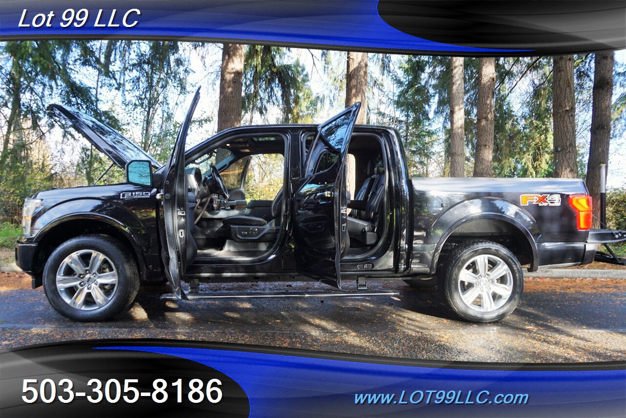 2019 Ford F-150 Platinum 4X4 V6 3.5L ECOBOOST GPS Heated Leather   - Photo 28 - Milwaukie, OR 97267