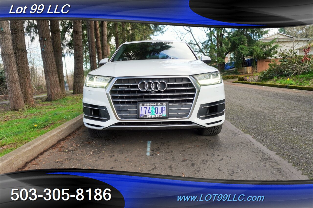 2017 Audi Q7 3.0T quattro Prestige AWD V6 3.0L Supercharged Heated Leather Pano Roof GPS 3 ROW Seating 2 OWNERS - Photo 6 - Milwaukie, OR 97267