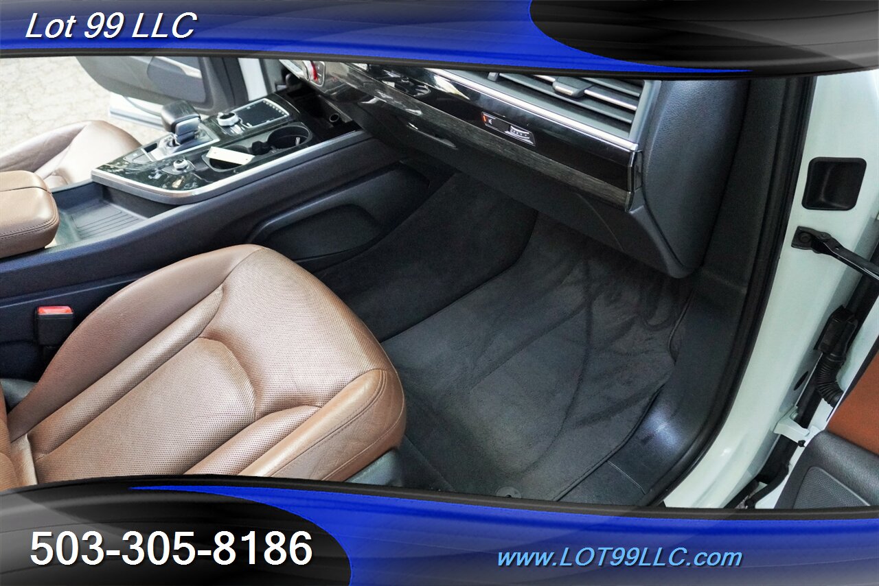 2017 Audi Q7 3.0T quattro Prestige AWD V6 3.0L Supercharged Heated Leather Pano Roof GPS 3 ROW Seating 2 OWNERS - Photo 37 - Milwaukie, OR 97267