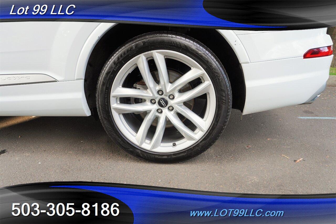 2017 Audi Q7 3.0T quattro Prestige AWD V6 3.0L Supercharged Heated Leather Pano Roof GPS 3 ROW Seating 2 OWNERS - Photo 4 - Milwaukie, OR 97267