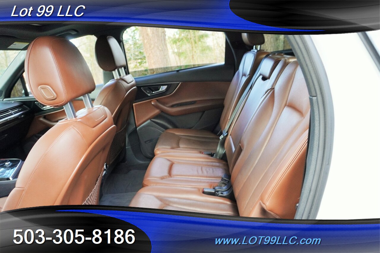 2017 Audi Q7 3.0T quattro Prestige AWD V6 3.0L Supercharged Heated Leather Pano Roof GPS 3 ROW Seating 2 OWNERS - Photo 13 - Milwaukie, OR 97267