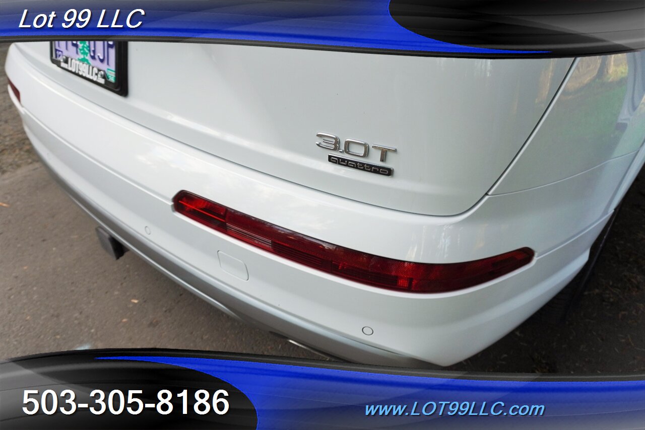 2017 Audi Q7 3.0T quattro Prestige AWD V6 3.0L Supercharged Heated Leather Pano Roof GPS 3 ROW Seating 2 OWNERS - Photo 35 - Milwaukie, OR 97267