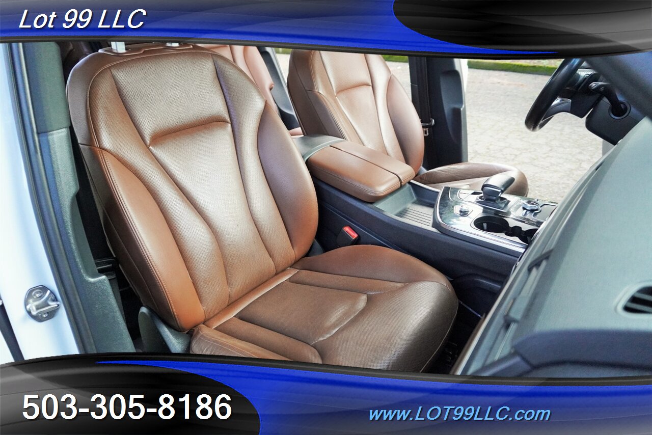 2017 Audi Q7 3.0T quattro Prestige AWD V6 3.0L Supercharged Heated Leather Pano Roof GPS 3 ROW Seating 2 OWNERS - Photo 18 - Milwaukie, OR 97267