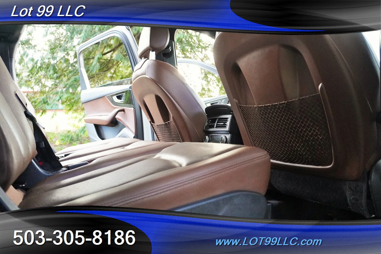 2017 Audi Q7 3.0T quattro Prestige AWD V6 3.0L Supercharged Heated Leather Pano Roof GPS 3 ROW Seating 2 OWNERS - Photo 15 - Milwaukie, OR 97267