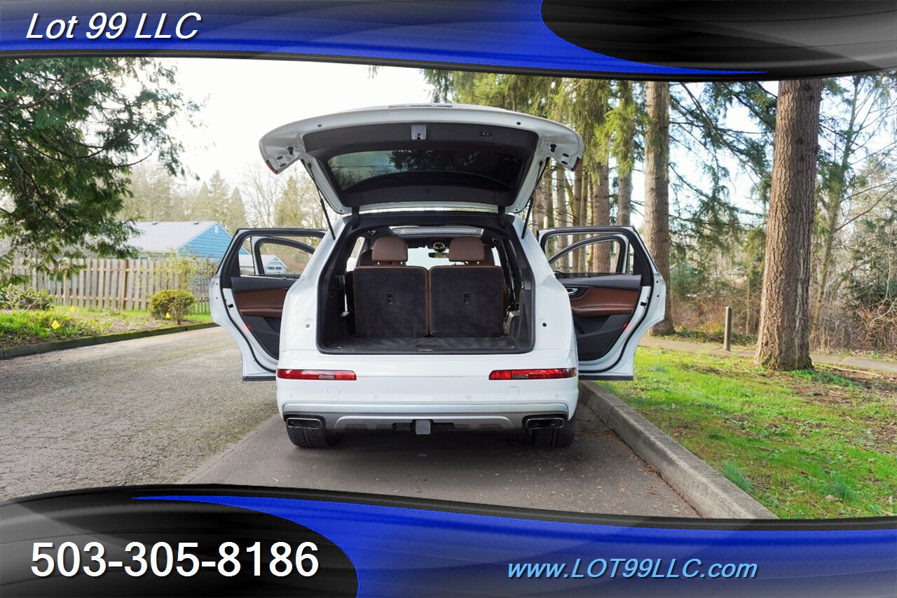 2017 Audi Q7 3.0T quattro Prestige AWD V6 3.0L Supercharged Heated Leather Pano Roof GPS 3 ROW Seating 2 OWNERS - Photo 30 - Milwaukie, OR 97267