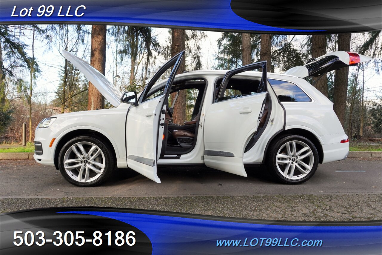 2017 Audi Q7 3.0T quattro Prestige AWD V6 3.0L Supercharged Heated Leather Pano Roof GPS 3 ROW Seating 2 OWNERS - Photo 27 - Milwaukie, OR 97267