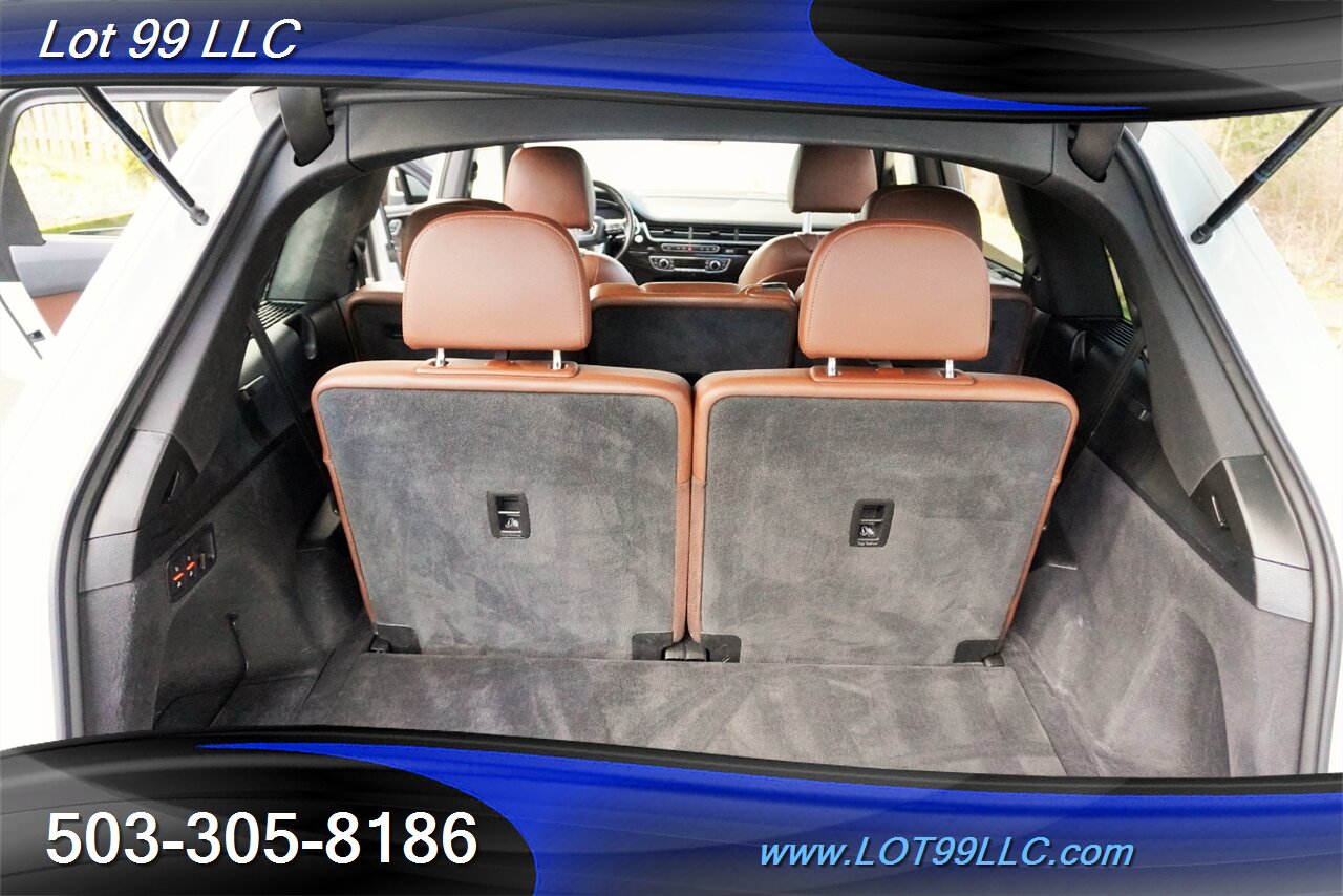 2017 Audi Q7 3.0T quattro Prestige AWD V6 3.0L Supercharged Heated Leather Pano Roof GPS 3 ROW Seating 2 OWNERS - Photo 14 - Milwaukie, OR 97267