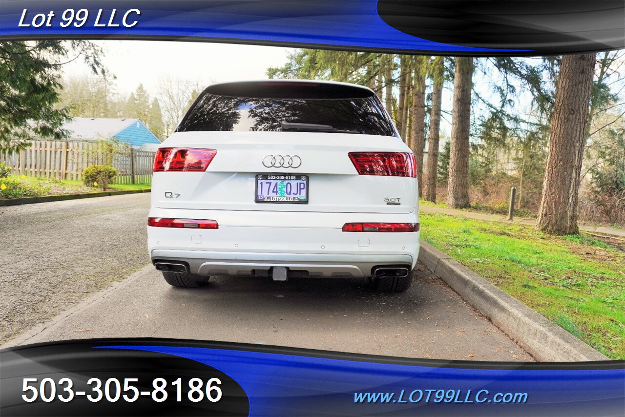 2017 Audi Q7 3.0T quattro Prestige AWD V6 3.0L Supercharged Heated Leather Pano Roof GPS 3 ROW Seating 2 OWNERS - Photo 10 - Milwaukie, OR 97267