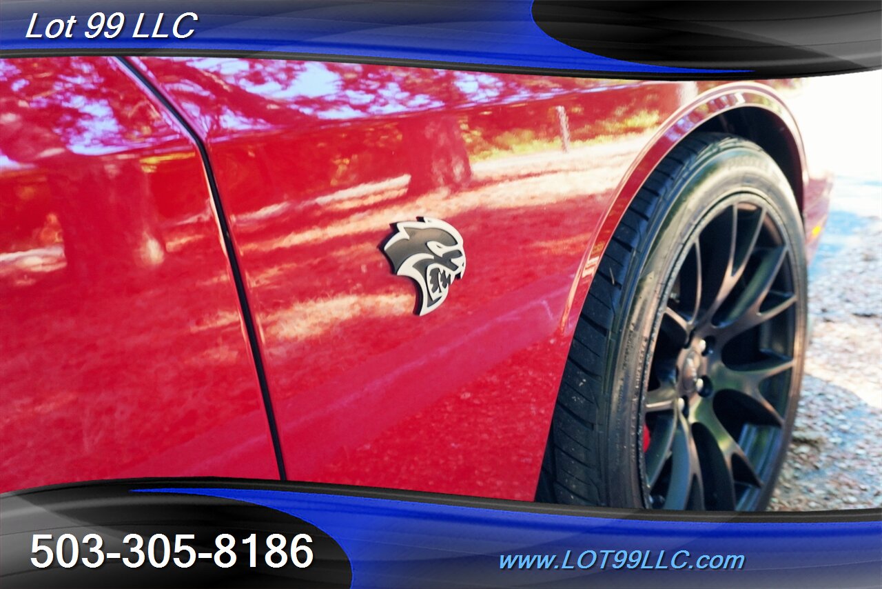 2015 Dodge Challenger SRT Hellcat Coupe 40K V8 6.2L SUPERCHARGED 707HP 6 Speed Manual ** NEW CLUTCH ** 20 Wheels Newer Tires - Photo 35 - Milwaukie, OR 97267