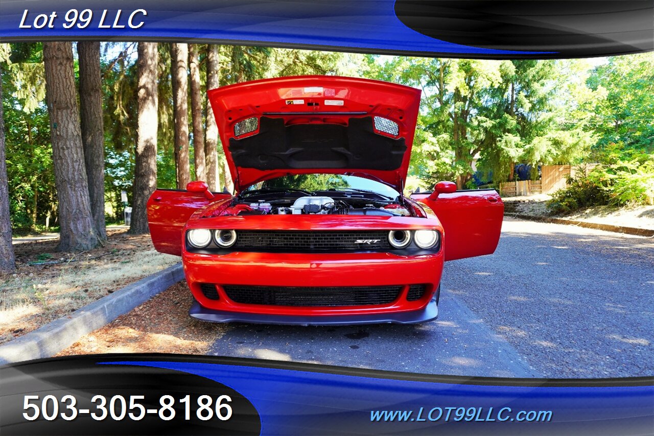 2015 Dodge Challenger SRT Hellcat Coupe 40K V8 6.2L SUPERCHARGED 707HP 6 Speed Manual ** NEW CLUTCH ** 20 Wheels Newer Tires - Photo 28 - Milwaukie, OR 97267
