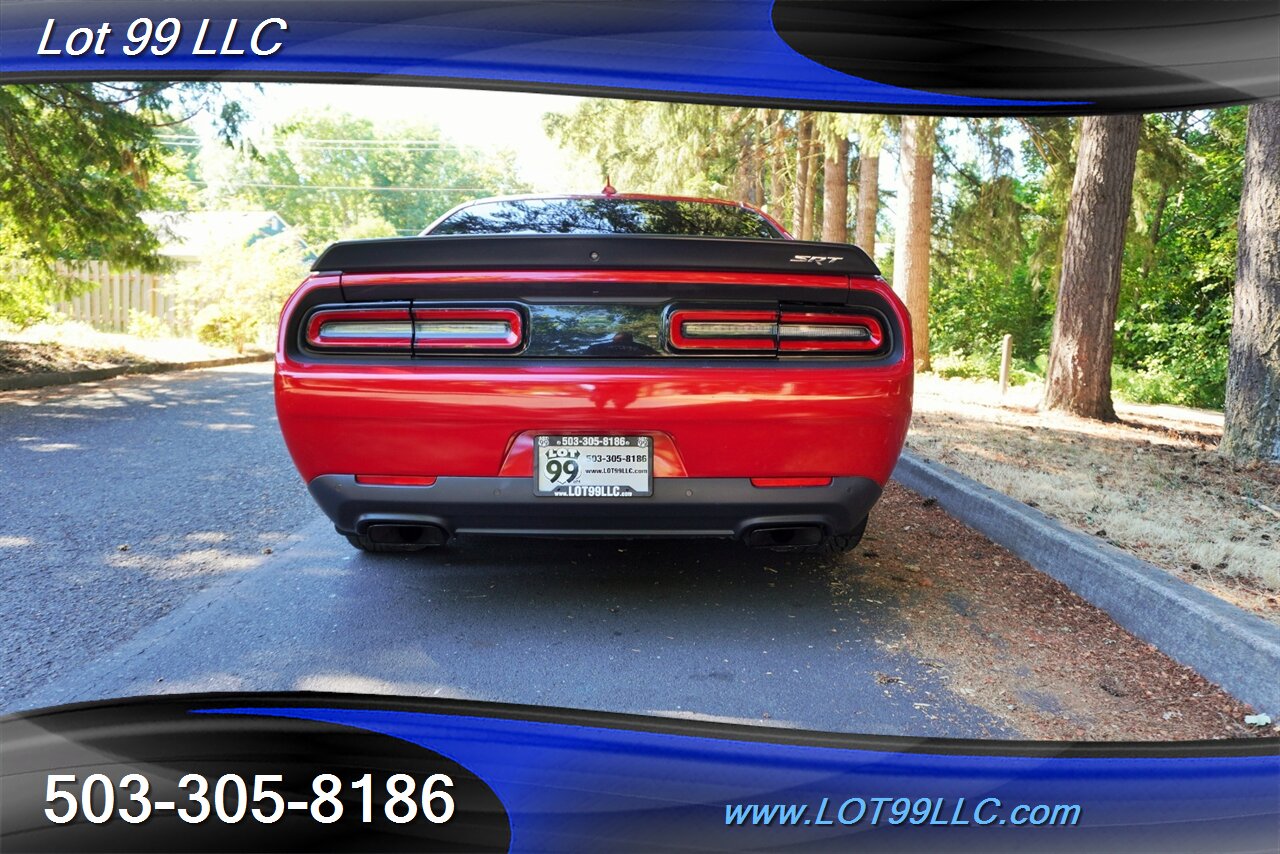 2015 Dodge Challenger SRT Hellcat Coupe 40K V8 6.2L SUPERCHARGED 707HP 6 Speed Manual ** NEW CLUTCH ** 20 Wheels Newer Tires - Photo 10 - Milwaukie, OR 97267