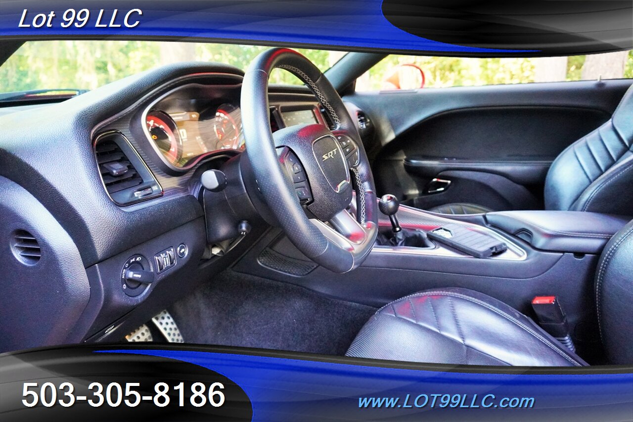 2015 Dodge Challenger SRT Hellcat Coupe 40K V8 6.2L SUPERCHARGED 707HP 6 Speed Manual ** NEW CLUTCH ** 20 Wheels Newer Tires - Photo 12 - Milwaukie, OR 97267