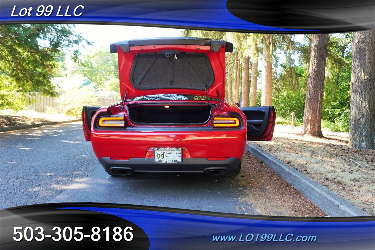 2015 Dodge Challenger SRT Hellcat Coupe 40K V8 6.2L SUPERCHARGED 707HP 6 Speed Manual ** NEW CLUTCH ** 20 Wheels Newer Tires - Photo 30 - Milwaukie, OR 97267
