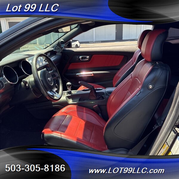 2015 Ford Mustang GT Premium 76k Track Pack 6 Speed 5.0L V8 435hp Htd-Cld Red/Black Leather Navi Cam Brembo - Photo 2 - Milwaukie, OR 97267