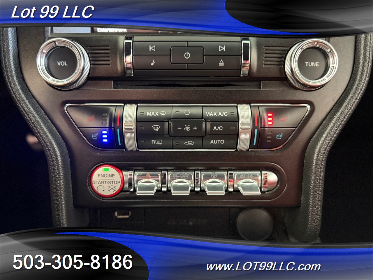 2015 Ford Mustang GT Premium 76k Track Pack 6 Speed 5.0L V8 435hp Htd-Cld Red/Black Leather Navi Cam Brembo - Photo 16 - Milwaukie, OR 97267