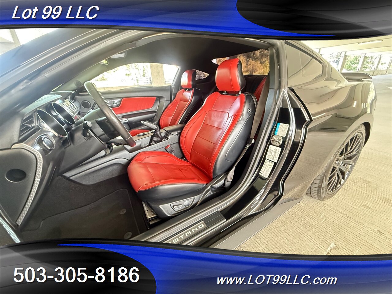 2015 Ford Mustang GT Premium 76k Track Pack 6 Speed 5.0L V8 435hp Htd-Cld Red/Black Leather Navi Cam Brembo - Photo 11 - Milwaukie, OR 97267