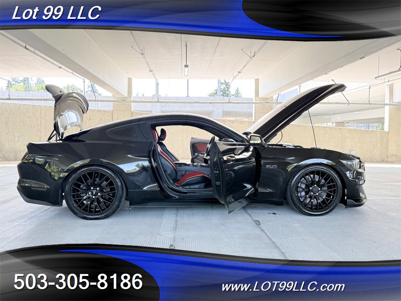 2015 Ford Mustang GT Premium 76k Track Pack 6 Speed 5.0L V8 435hp Htd-Cld Red/Black Leather Navi Cam Brembo - Photo 20 - Milwaukie, OR 97267