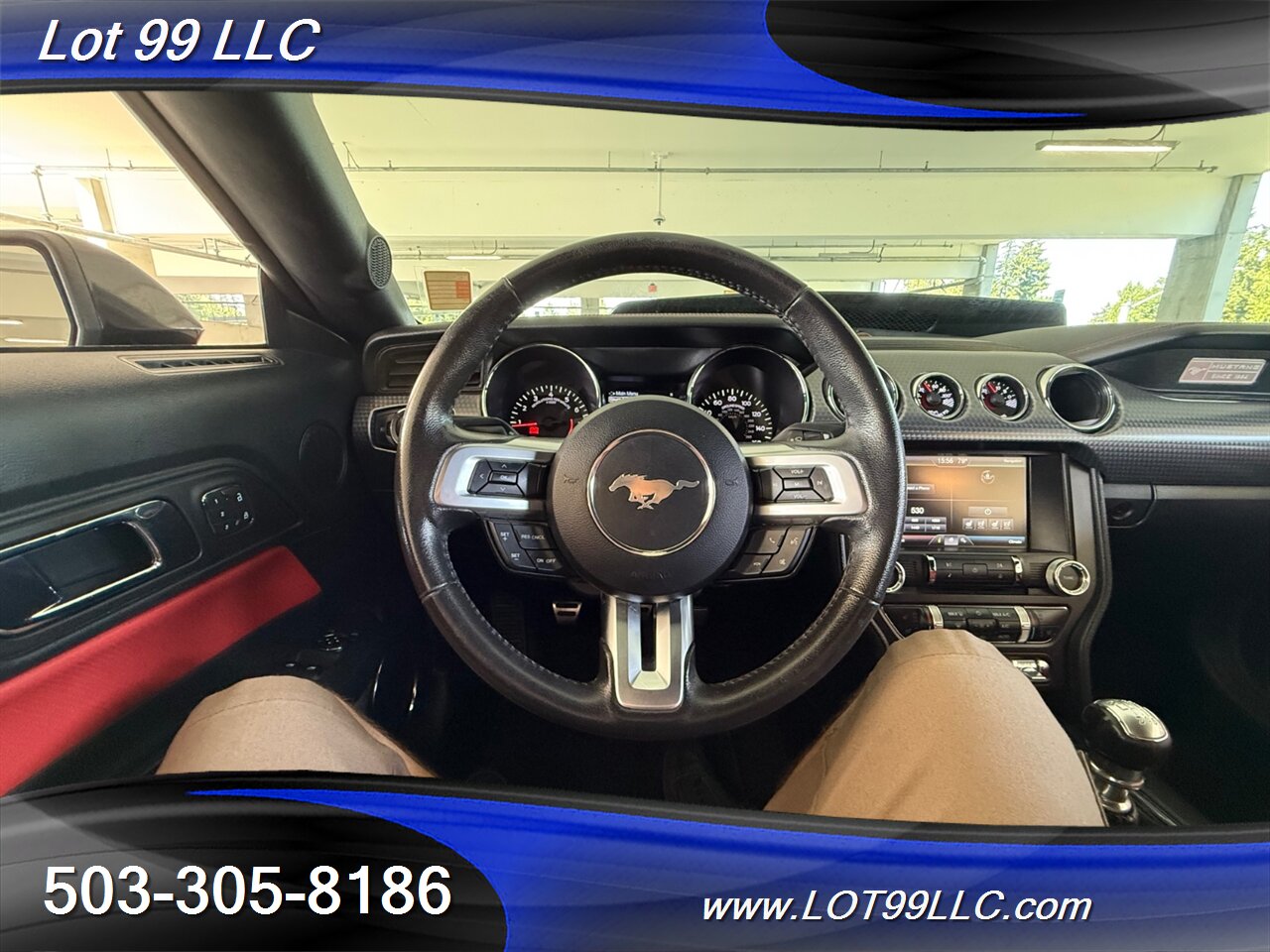 2015 Ford Mustang GT Premium 76k Track Pack 6 Speed 5.0L V8 435hp Htd-Cld Red/Black Leather Navi Cam Brembo - Photo 35 - Milwaukie, OR 97267
