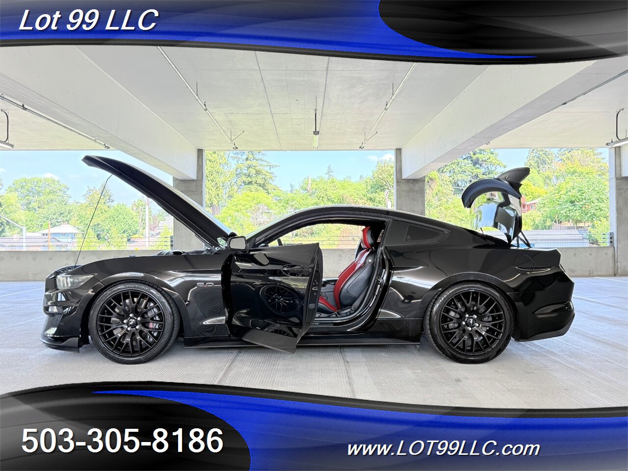 2015 Ford Mustang GT Premium 76k Track Pack 6 Speed 5.0L V8 435hp Htd-Cld Red/Black Leather Navi Cam Brembo - Photo 19 - Milwaukie, OR 97267