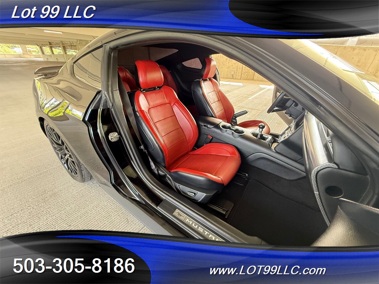 2015 Ford Mustang GT Premium 76k Track Pack 6 Speed 5.0L V8 435hp Htd-Cld Red/Black Leather Navi Cam Brembo - Photo 17 - Milwaukie, OR 97267