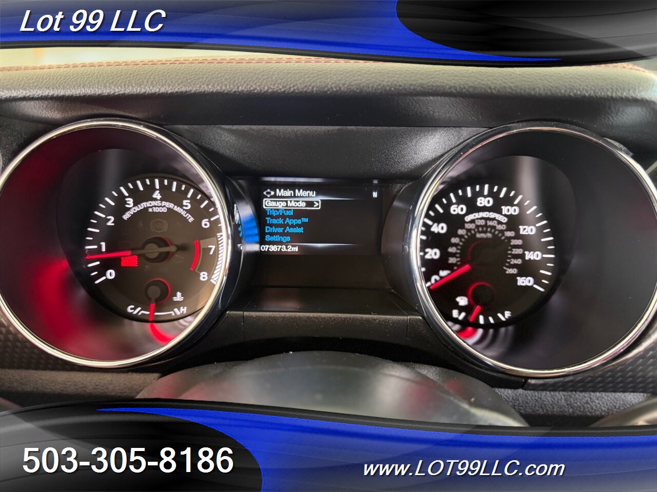 2015 Ford Mustang GT Premium 76k Track Pack 6 Speed 5.0L V8 435hp Htd-Cld Red/Black Leather Navi Cam Brembo - Photo 9 - Milwaukie, OR 97267