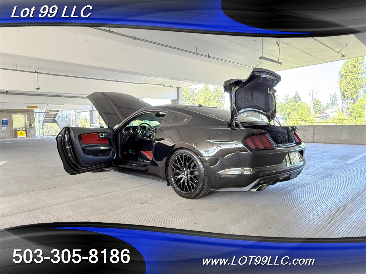 2015 Ford Mustang GT Premium 76k Track Pack 6 Speed 5.0L V8 435hp Htd-Cld Red/Black Leather Navi Cam Brembo - Photo 30 - Milwaukie, OR 97267
