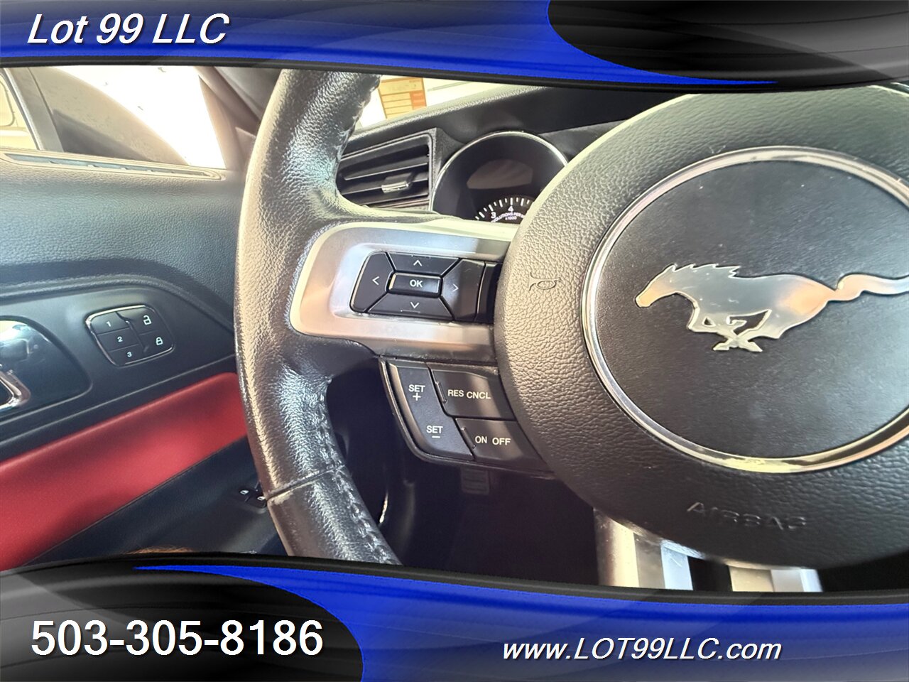 2015 Ford Mustang GT Premium 76k Track Pack 6 Speed 5.0L V8 435hp Htd-Cld Red/Black Leather Navi Cam Brembo - Photo 36 - Milwaukie, OR 97267