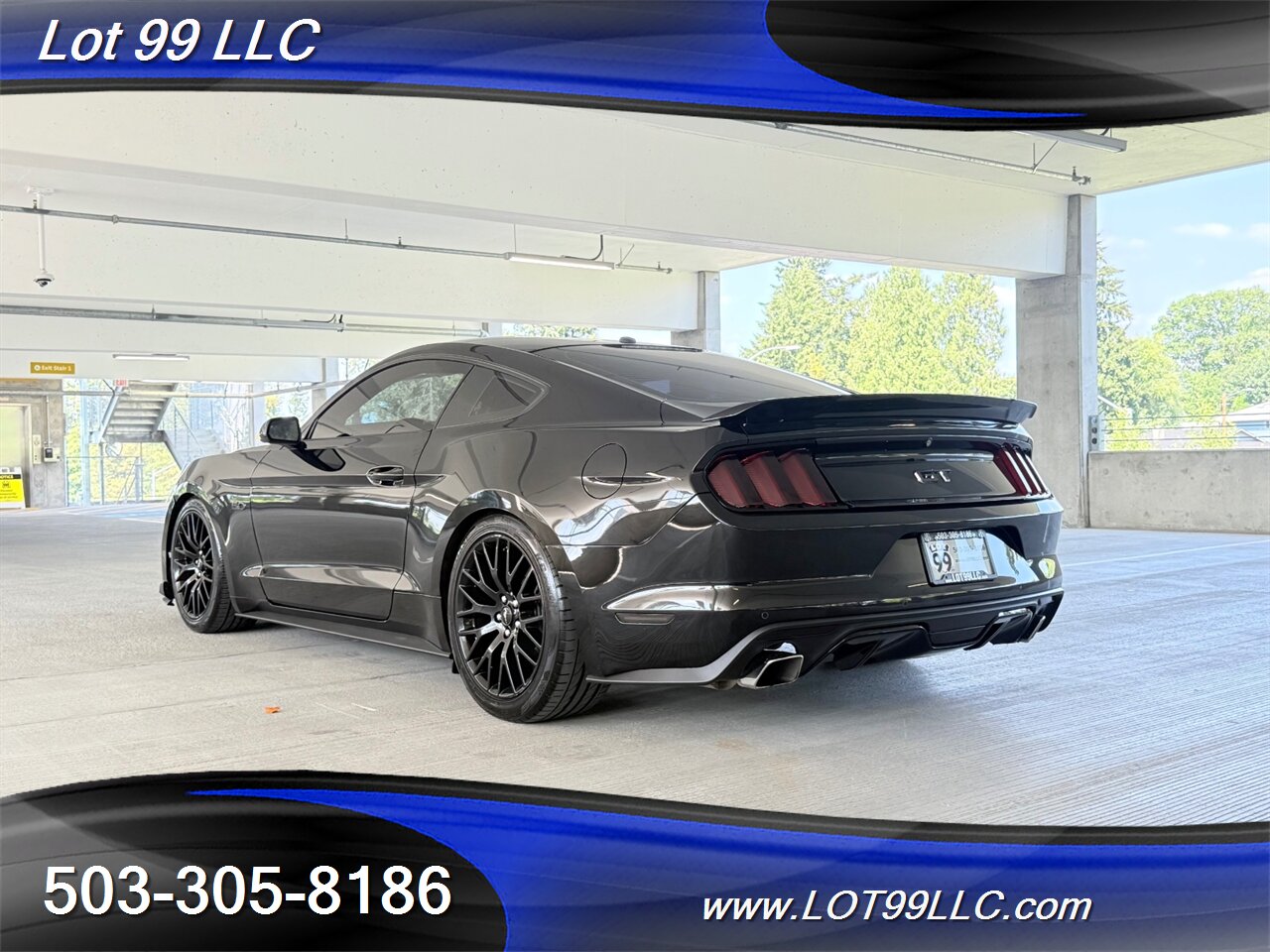 2015 Ford Mustang GT Premium 76k Track Pack 6 Speed 5.0L V8 435hp Htd-Cld Red/Black Leather Navi Cam Brembo - Photo 8 - Milwaukie, OR 97267