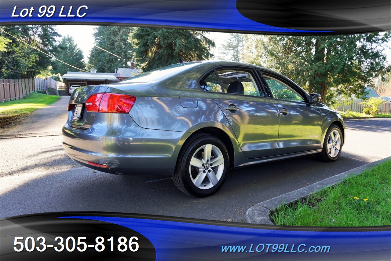 2012 Volkswagen Jetta TDI Value Edition Heated Leather Moon Roof Premium Wheels Newer Tires 42 MPG - Photo 9 - Milwaukie, OR 97267