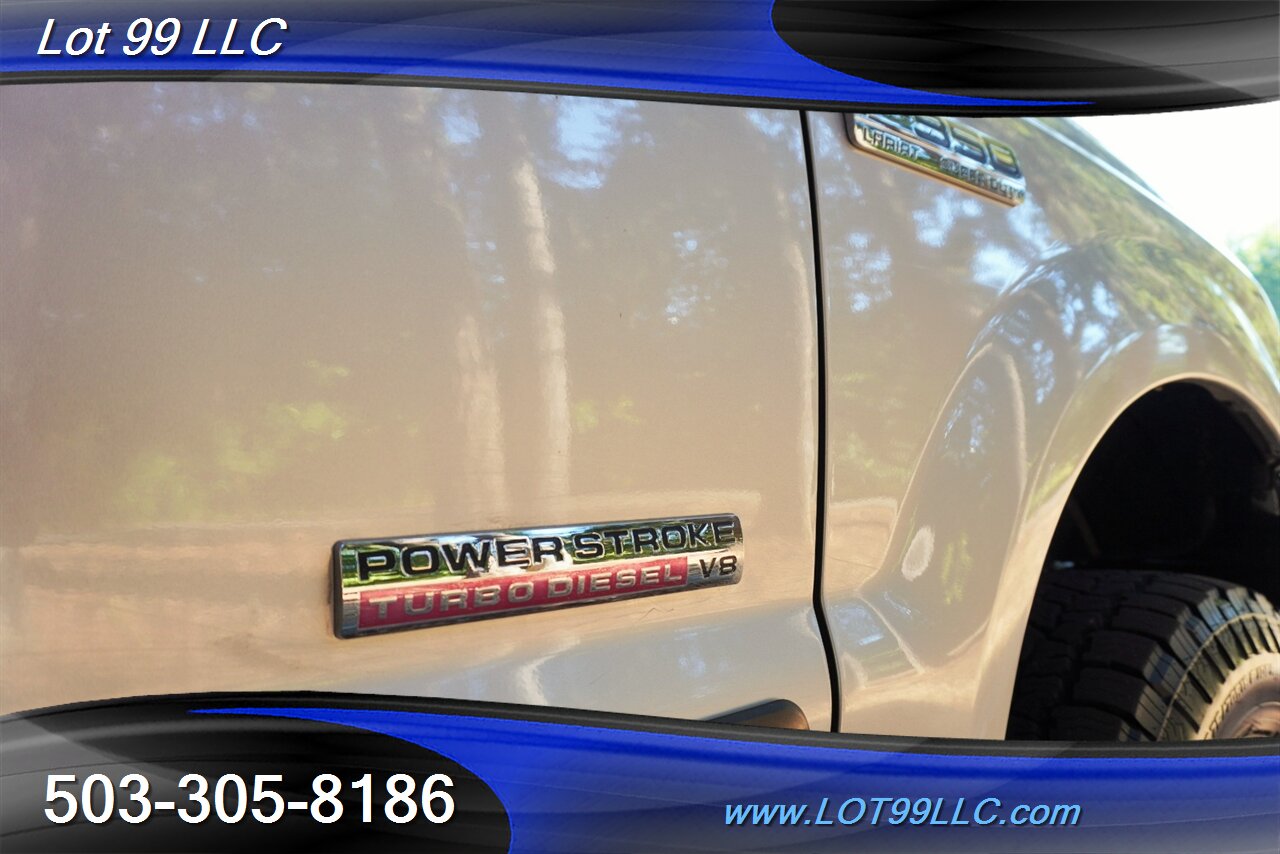 2007 Ford F-350 Lariat 4X4 FX4 Power Stroke Diesel Heated Leather Moon Roof LONG BED NEWER TIRES 2 OWNERS - Photo 34 - Milwaukie, OR 97267