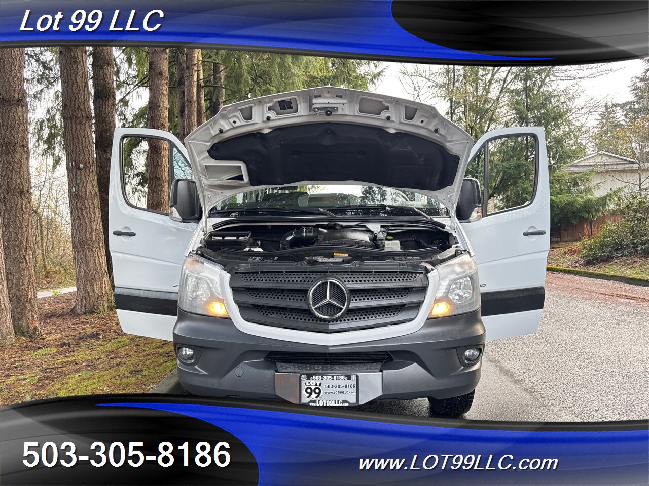 2014 Mercedes-Benz Sprinter 2500 CREW High Roof 119k 5 Pass Diesel Cargo Van   - Photo 36 - Milwaukie, OR 97267