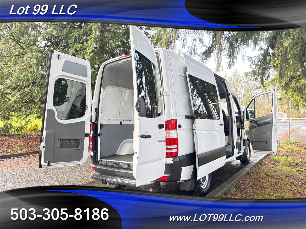 2014 Mercedes-Benz Sprinter 2500 CREW High Roof 119k 5 Pass Diesel Cargo Van   - Photo 39 - Milwaukie, OR 97267