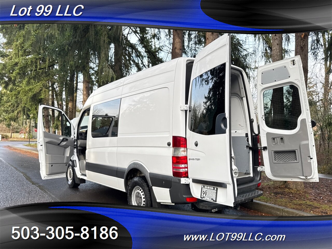 2014 Mercedes-Benz Sprinter 2500 CREW High Roof 119k 5 Pass Diesel Cargo Van   - Photo 41 - Milwaukie, OR 97267