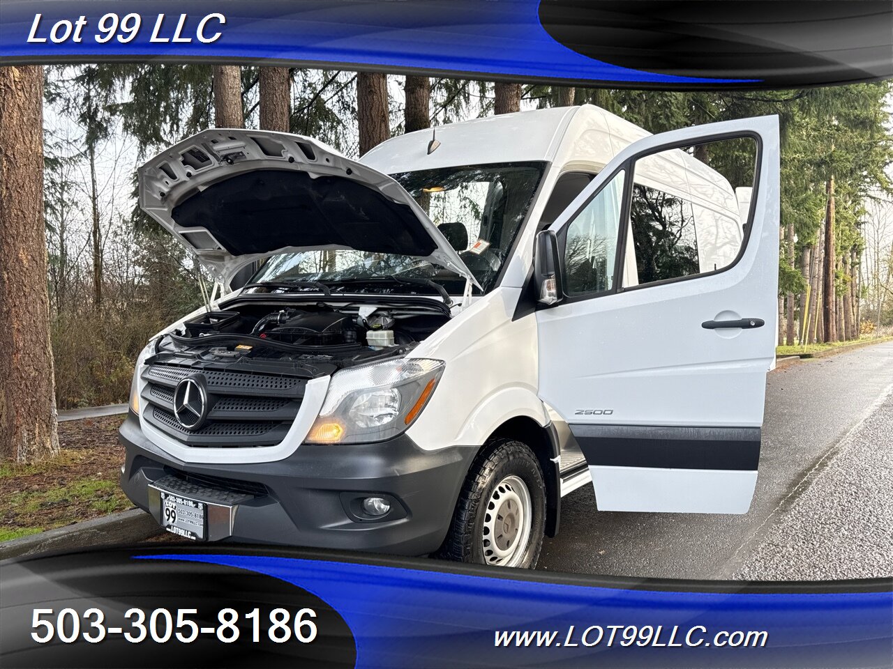 2014 Mercedes-Benz Sprinter 2500 CREW High Roof 119k 5 Pass Diesel Cargo Van   - Photo 35 - Milwaukie, OR 97267