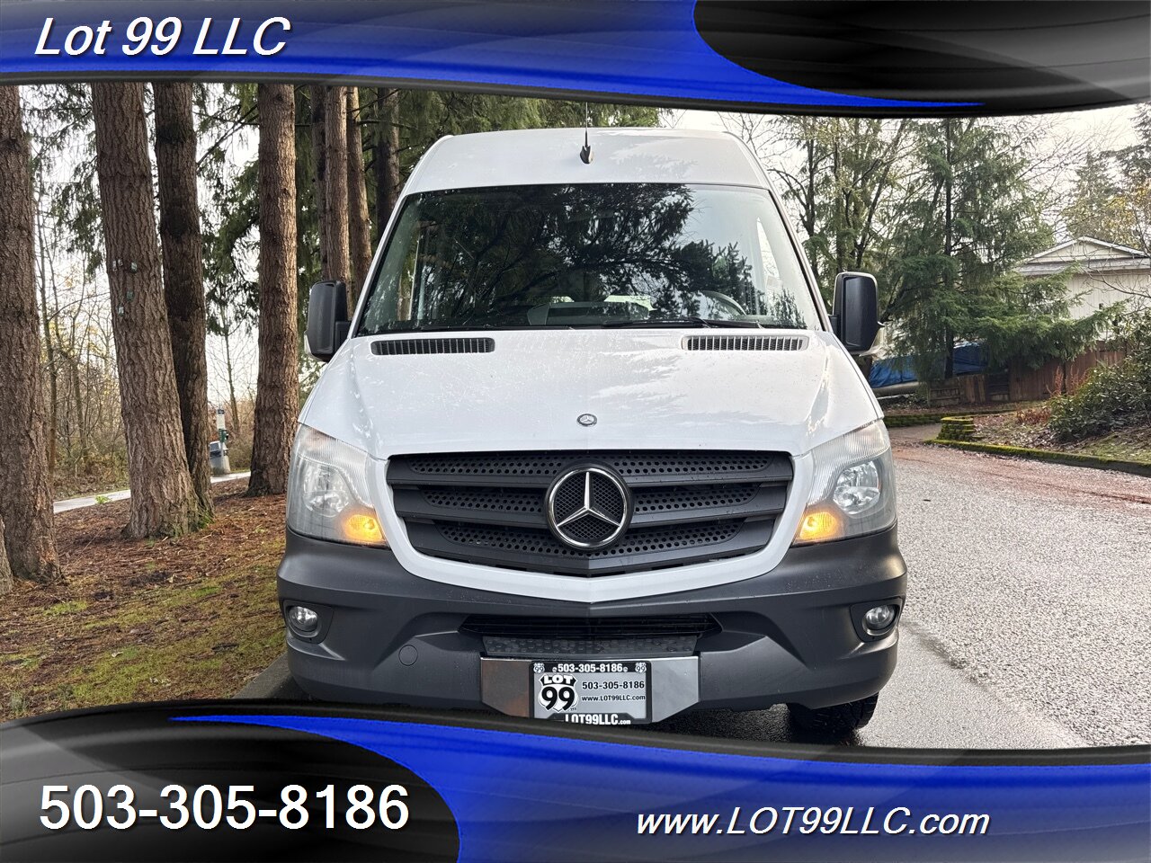 2014 Mercedes-Benz Sprinter 2500 CREW High Roof 119k 5 Pass Diesel Cargo Van   - Photo 4 - Milwaukie, OR 97267