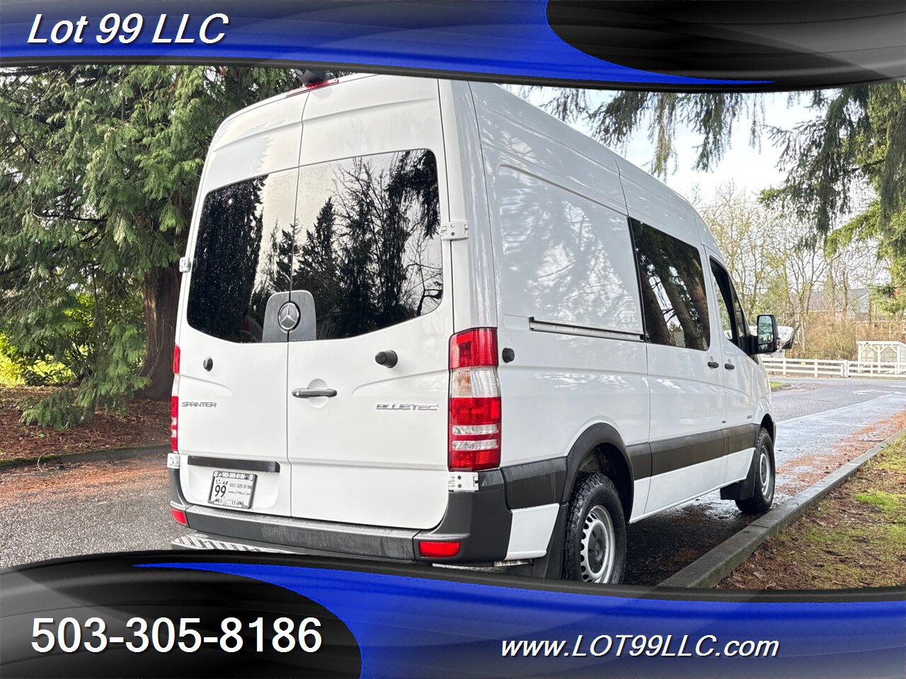 2014 Mercedes-Benz Sprinter 2500 CREW High Roof 119k 5 Pass Diesel Cargo Van   - Photo 7 - Milwaukie, OR 97267