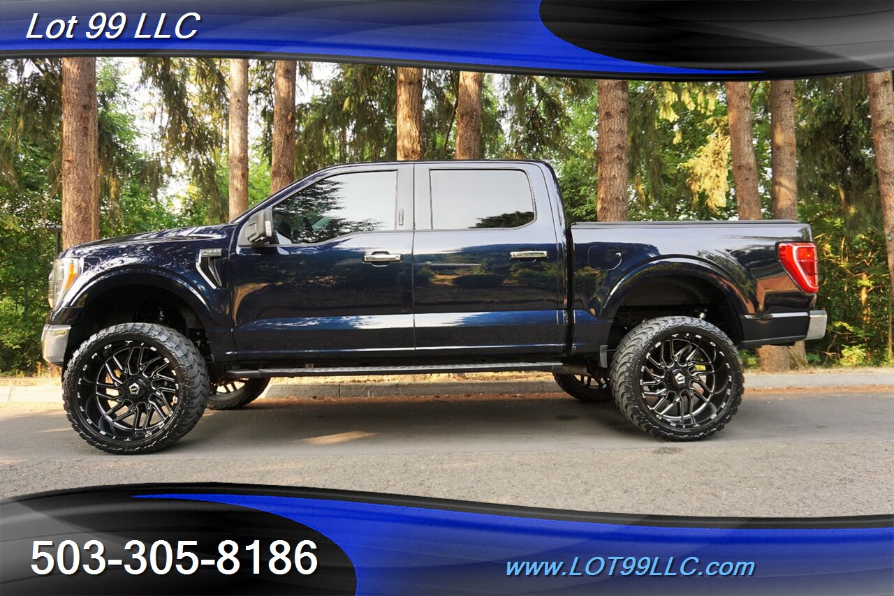 2021 Ford F-150 Lariat 4X4 3.5L Ecoboost Heated Leather LIFTED 22S   - Photo 2 - Milwaukie, OR 97267