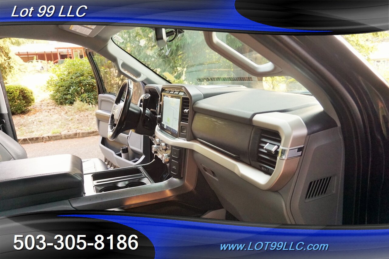 2021 Ford F-150 Lariat 4X4 3.5L Ecoboost Heated Leather LIFTED 22S   - Photo 21 - Milwaukie, OR 97267